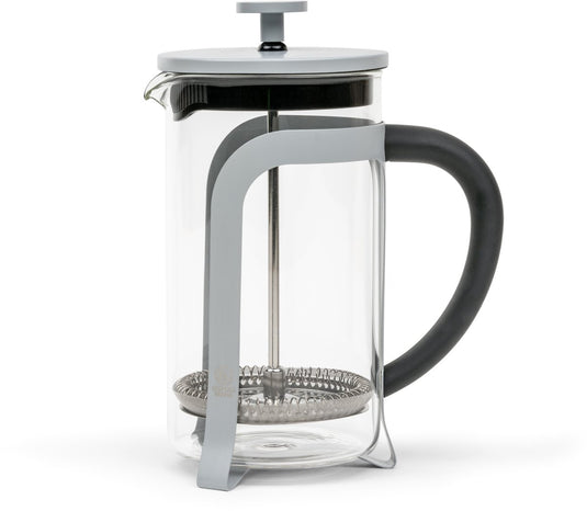 Leopold vienna - cafetiere koffie- theemaker grijs 600ml (5 kopjes)