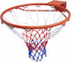 Dunlop basketbalring - metaal - inclusief net en bevestigingsmateriaal - ø ring circa 45 cm