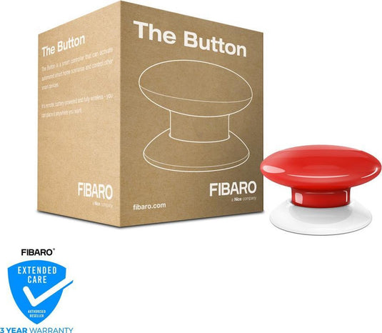 Fibaro the button - scène schakelaar - rood