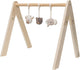 Jollein - babygym speeltjes - baby speelgoed hangers - hout polyester - animals