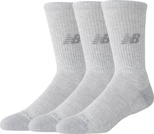 New balance active crew socks 3 pack unisex sportsokken - atletic grey
