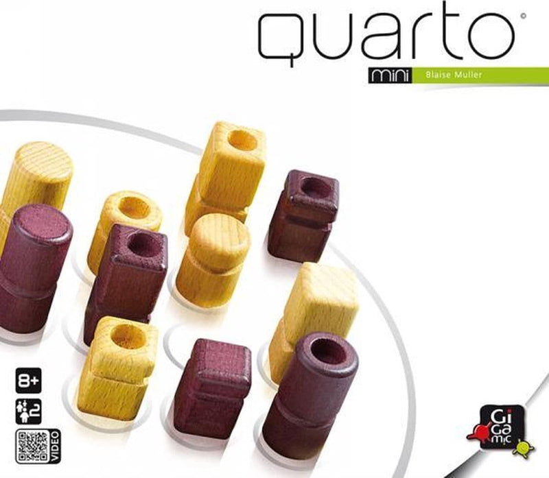 Afbeelding laden in galerijviewer, 999games gigamic- quarto mini - tactisch twee-spelers bordspel - 4 op een rij! - nl - en - du - fr - sp - it
