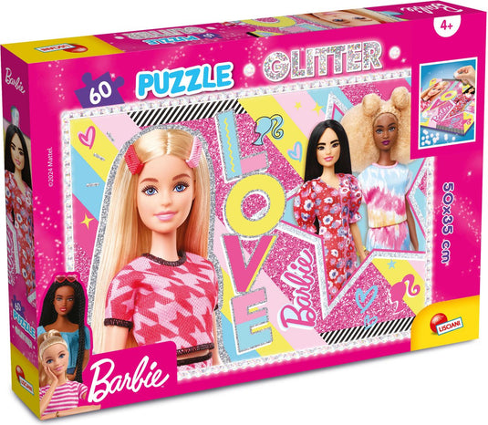Lisciani barbie glitter puzzle 60 -selfie!