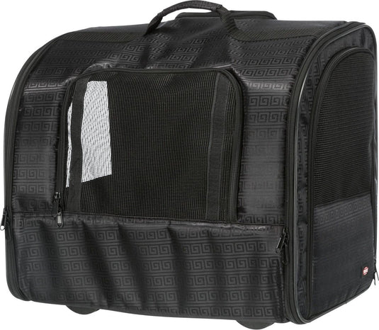 Trixie - reismand - trolley - elegance - zwart - 45x31x41 cm