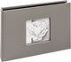 Walther ma-349-x - mini insteekalbum - formaat 17 x 12 cm - 12 foto's 10 x 15 cm - grijs