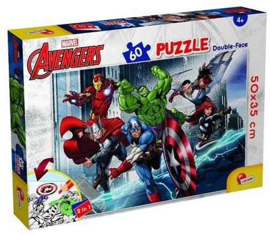 Lisciani marvel puzzle df plus 60 avengers