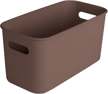 Sunware sigma home cube box 6l - 31.3x16x16 cm - bruin