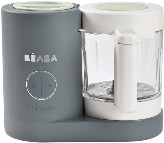 Béaba babycook® neo - 4-in-1 stoomkoker - babyvoeding bereider - foodprocessor - 1250 ml - grijs