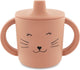 Trixie tuitbeker - mrs. cat - drinkbeker voor baby - antilek beker - voor baby's vanaf 4 maanden - van siliconen - geschikt voor de vaatwasser