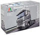 Italeri mercedes benz actros mp4 gigaspace montagekit vrachtwagen oplegger modelbouw 1:24