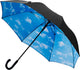 Falcone - paraplu - ø 120 cm - automaat - windproof - lucht wolken
