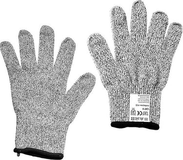 Westmark snijbeschermende handschoenen, 2 stuks, maat 8 (l), wasbaar op 30 °c, kunststof polyester, antraciet, 10772270