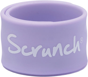 Scrunch sos bandje - paars - opvouwbaar - recycleerbaar