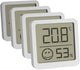 Tfa dostmann 4-pack 30.5053.02.04 thermo- en hygrometer wit