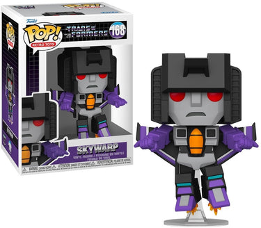 Funko pop! retro toys transformers skywarp #168 vinyl figure 9cm