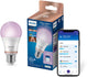 Philips smart lighting - -lamp - slimme led-verlichting - gekleurd en wit licht - e27 - 100w - mat - wi-fi