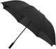 Falcone - paraplu - ø 120 cm - automaat - windproof - licht - zwart