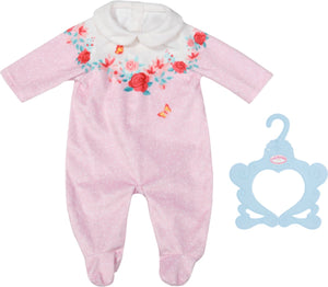 Baby annabell speelpakje roze - poppenkleding 43 cm