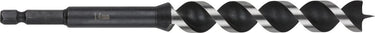 Wolfcraft - 14mm slangenboor voor houtbalken - 165mm - zeskantschacht houtboor - hex - 7135000