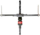 Milwaukee verstelbare gatenzaag - ⌀51-178mm - stofkap - zwart