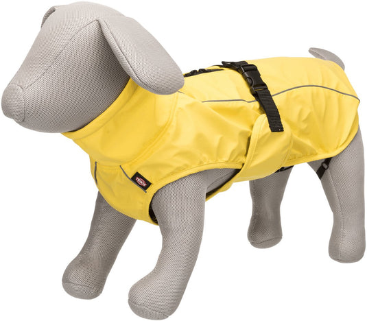 Trixie regenjas hond vimy geel