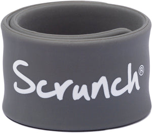 Scrunch sos bandje kinderen - anthraciet grijs - opvouwbaar - recycleerbaar