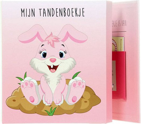 Toothwonders - tandenboekje stampertje - handige tandjeshouder met magnetische sluiting