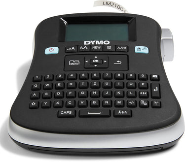 Dymo labelmanager 210d-labelmaker | desktoplabelprinter | draagbare labelmaker met qwertz-toetsenbord | groot scherm en toetsen voor snelle toegang | voor kantoor- en thuisgebruik