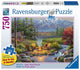 Ravensburger legpuzzel xxl stukjes - by the fireplace - 750 stukjes.