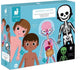 Janod - educatieve puzzel - het menselijk lichaam - 4-in-1 puzzel