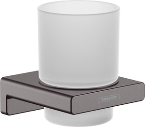 Hansgrohe addstoris tandenborstelhouder brushed black chrome