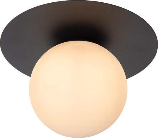 Lucide tricia - plafonnière (plafondlamp) - ø 25 cm - 1xe27 - zwart