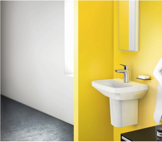 Hansgrohe logis - wastafelmengkraan - ééngreeps bediening - coolstart energiebesparend - zonder waste - 100mm - chroom