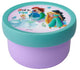Mepal fruitbox campus - 300 ml - inclusief fruitvorkje - sluit goed af - snackdoosje - disney princess