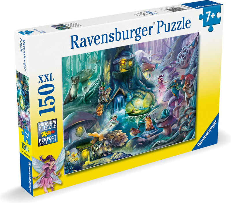 Afbeelding laden in galerijviewer, Ravensburger puzzel - betoverend bos - 150 xxl stukjes

