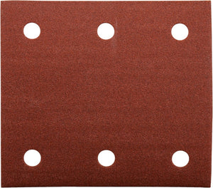 Makita accessoires makita p-33130 schuurvel red - vlak schuurvel - delta schuurvel - velcro - klittenband - k150 - 114 x 102mm (10stuks)