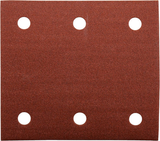 Makita accessoires makita p-33130 schuurvel red - vlak schuurvel - delta schuurvel - velcro - klittenband - k150 - 114 x 102mm (10stuks)