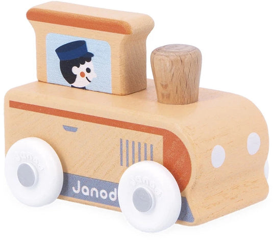 Janod - cross roads - houten trein