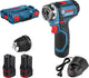 Bosch accu schroefboormachine gsr 12v-15 fc (2x 2,0ah + gal 1230 cv + gfa 12-b)