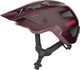 Abus fietshelm modrop wildberry red s - 51-55 cm - rood - geschikt voor gebruik op mountainbikes - 310 g