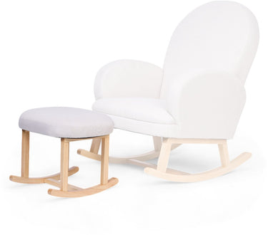 Childhome voetensteun voor schommelstoel – linnen – beige – comfort stijlvolle afwerking