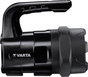 Varta indestructible bl20 pro zaklamp - 400 lumen - 400 meter lichtbereik - inclusief 6x aa batterijen - ip54 spatwaterdicht - valbestendig tot 4 meter
