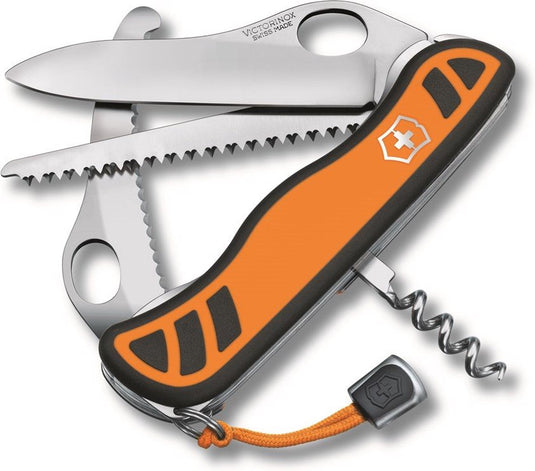 Victorinox hunterxt 6functies zakmes rvs oranje
