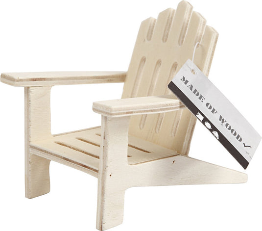 Creativ company houten mini tuinstoel