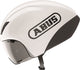 Abus fietshelm gamechanger tt 1.1 shiny white m - 54-58 cm - wit - geschikt voor gebruik op tijdritfietsen - 375 g