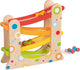 Goki houten speelgoed - ballenbaan met auto's - 28,9x8,5x28cm - met 3 autootjes - 2 jaar