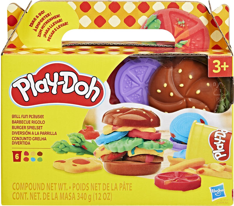 Cargue la imagen en el visor de la galería, Play-doh grillplezier-speelset, speelkeuken, speelgoed voor kinderen van 3+
