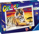 Ravensburger creart majestic tiger - schilderen op nummer voor kinderen