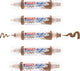 Edding 5400 acrylic 3d double liner hazelnoot – 5 acryltubes – dubbele punt 2-3 mm 5-10 mm – hoogwaardige waterbasis acrylverf voor canvas, hout papier