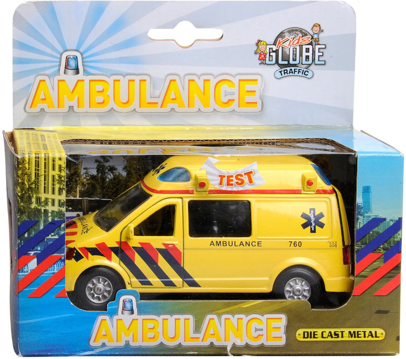 Cargue la imagen en el visor de la galería, Kids globe ambulance met licht en geluid

